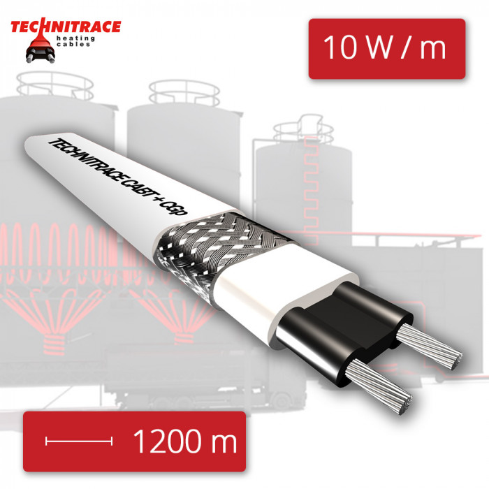 Frost protection heating cable CABT 10 W/m - 1200 m