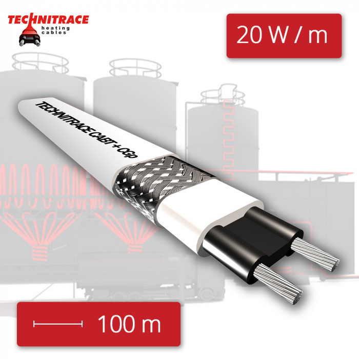 Frost protection heating cable CABT 20 W/m - 100 m